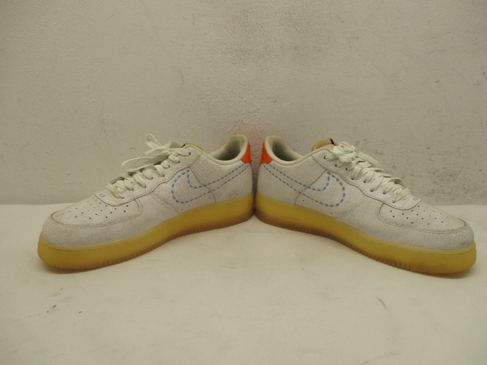 Nike Air Force 1 Low White University Blue 101 Mens Size 13 Athletic Sneakers