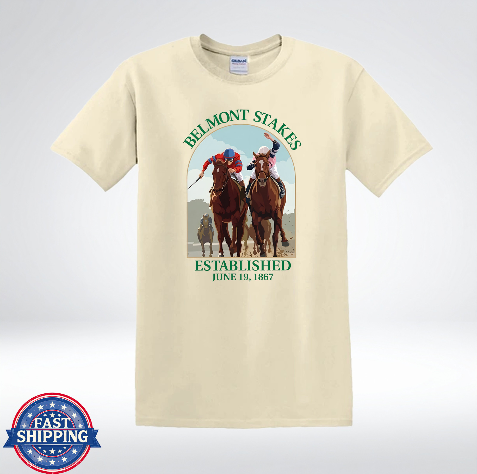 Jockey Horse Race Graphic 2026 T-Shirt