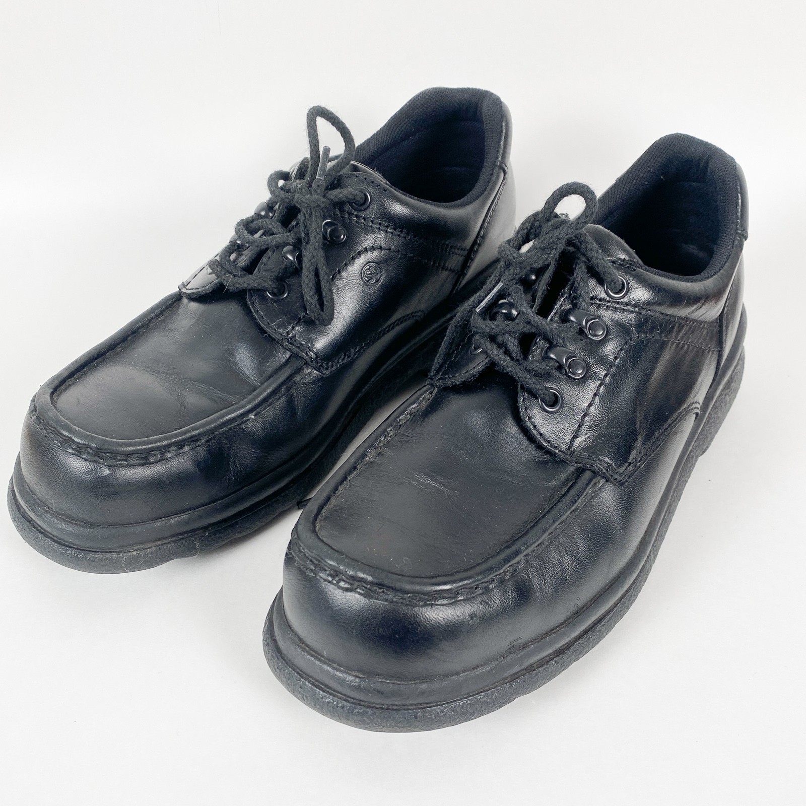 Red Wing 6657 Steel Toe Oxford Work Shoes Black Leather 8.5 D Static Dissipating
