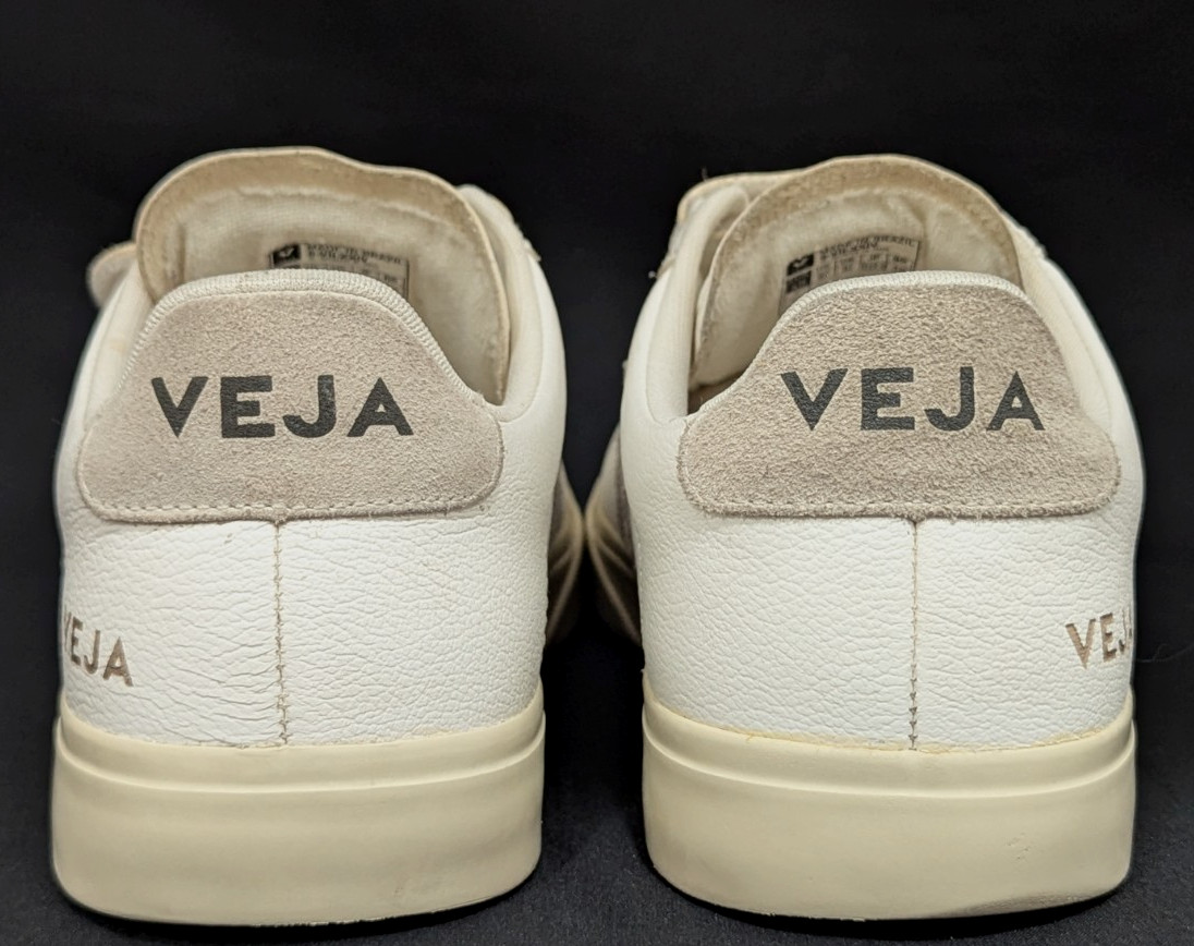 VEJA RECIFE Logo Sneakers EXTRA- WHITE/NATURAL 3 Strap Shoes W 9 M 7 EU 40 $180*