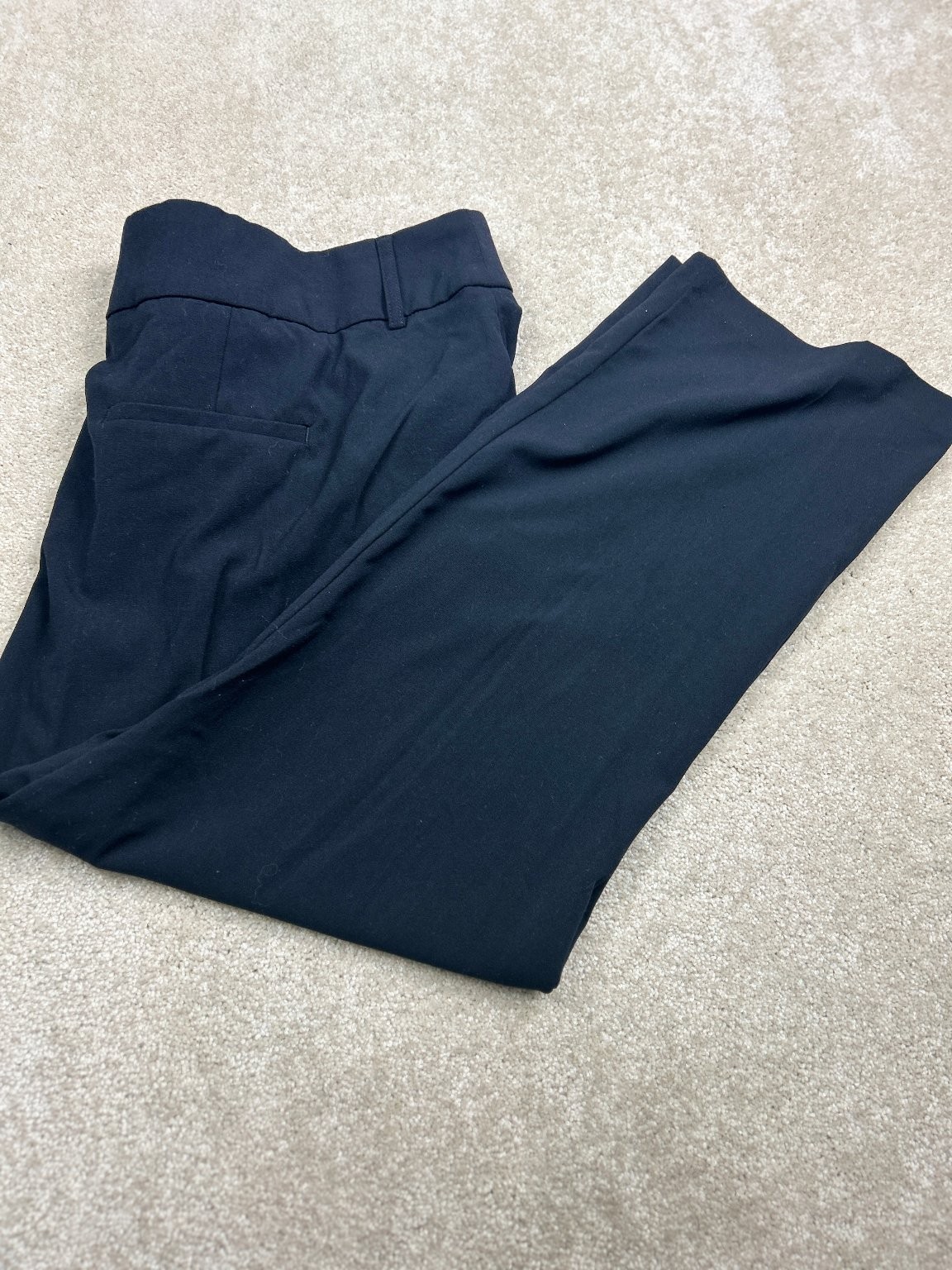Nine West Pants Women’s Black 20W Bootcut Stretch Polyester Rayon