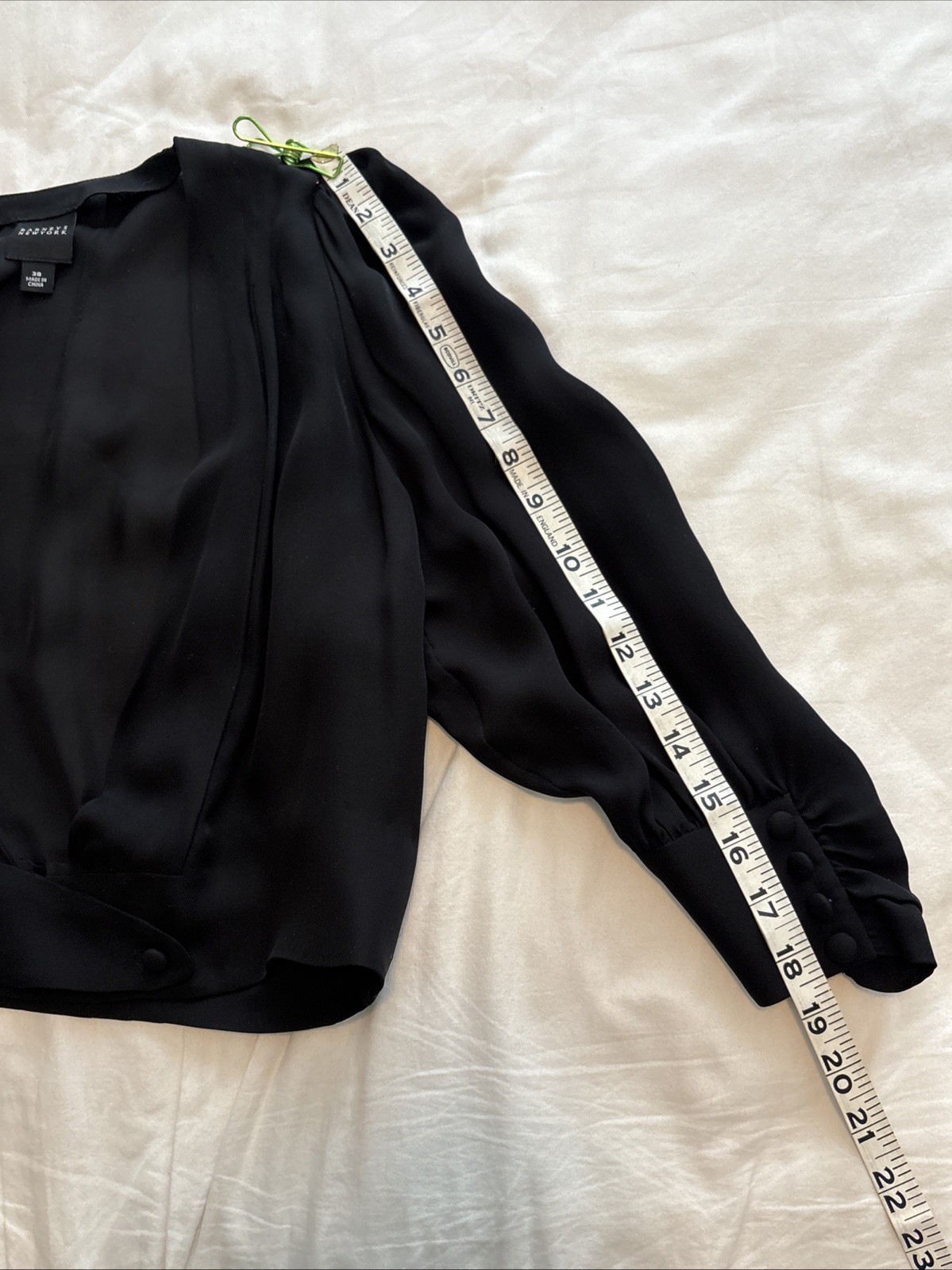 Barneys New York Robert Rodriguez Womens Sz 38 S 100% Silk Sheer Cropped Jacket