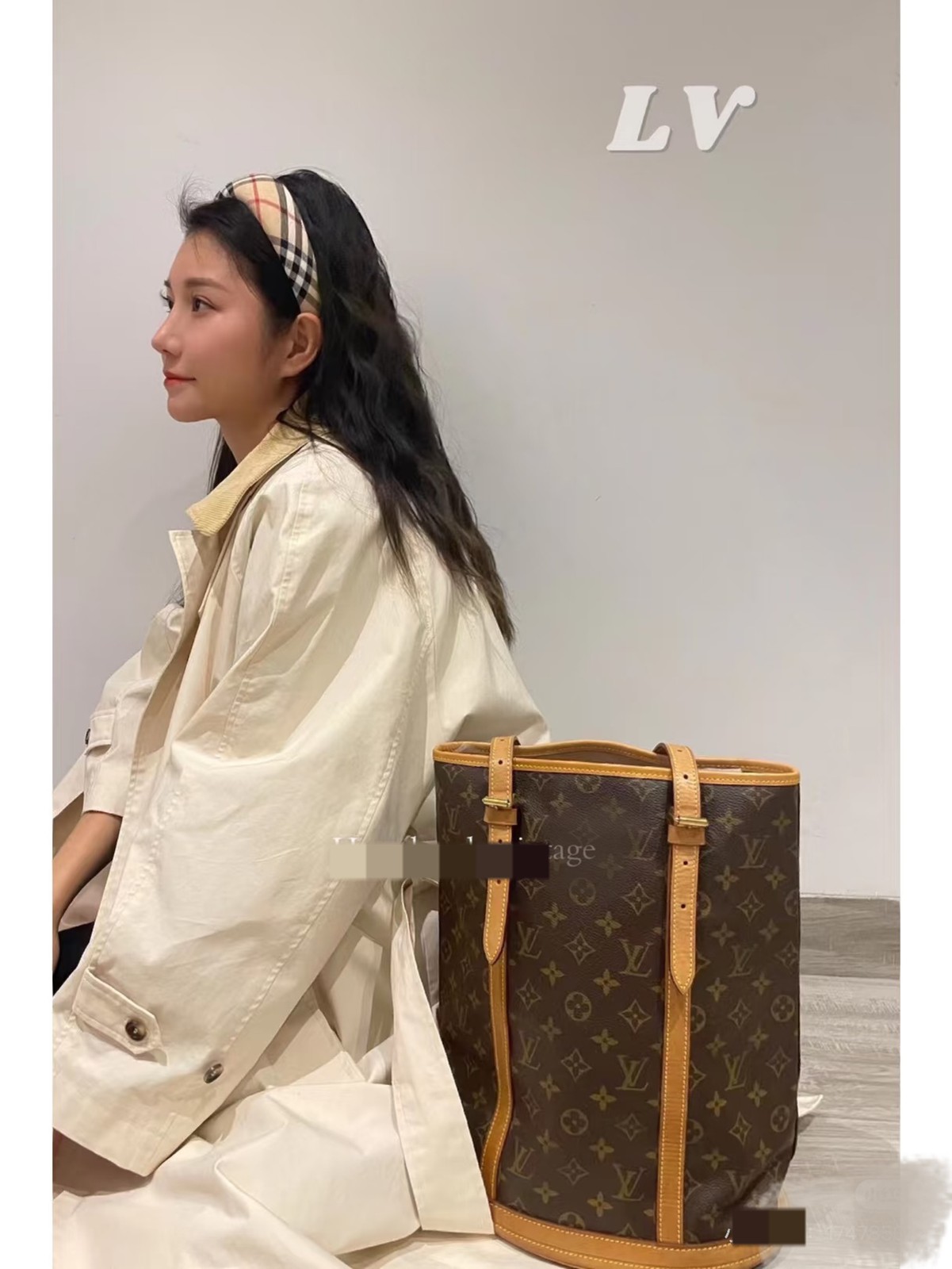 Louis Vuitton Noe GM Monogram Large Bucket Bag
