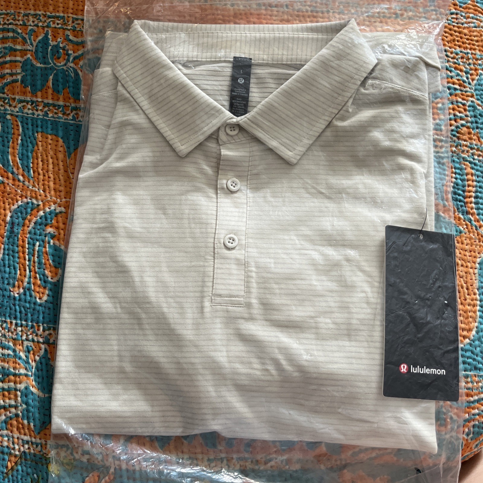 Lululemon Men’s Polo Shirt Large