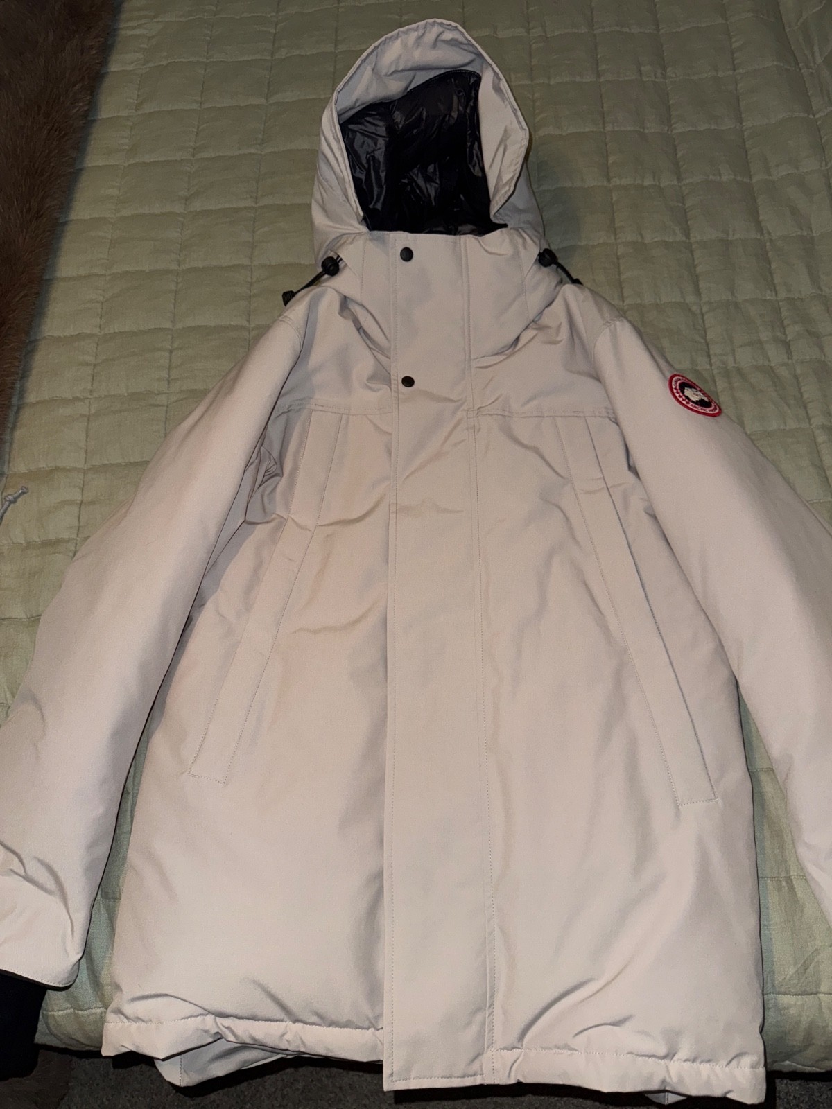 NEW Canada Men’s Goose Gray Sanford Down Jacket Size M #DC230