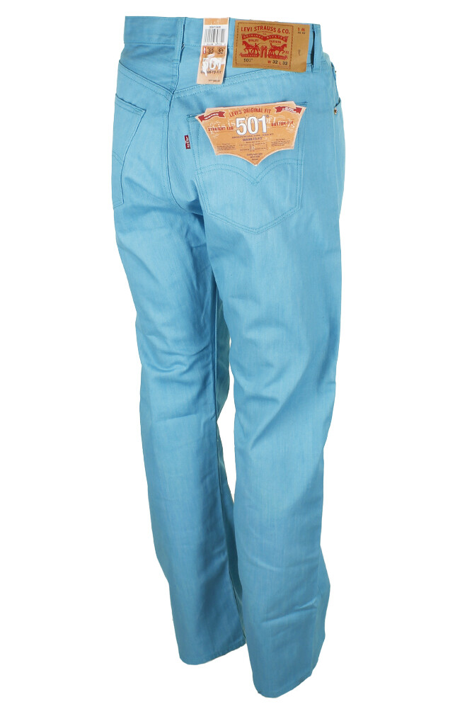 Levi’s Men’s 501 Denim Original Shrink to Fit Button Fly Jeans