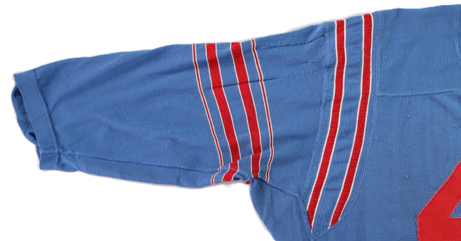 Vintage 50s 60s 2XL XXL Spalding Spaulding USA Striped Athletic Jersey Shirt
