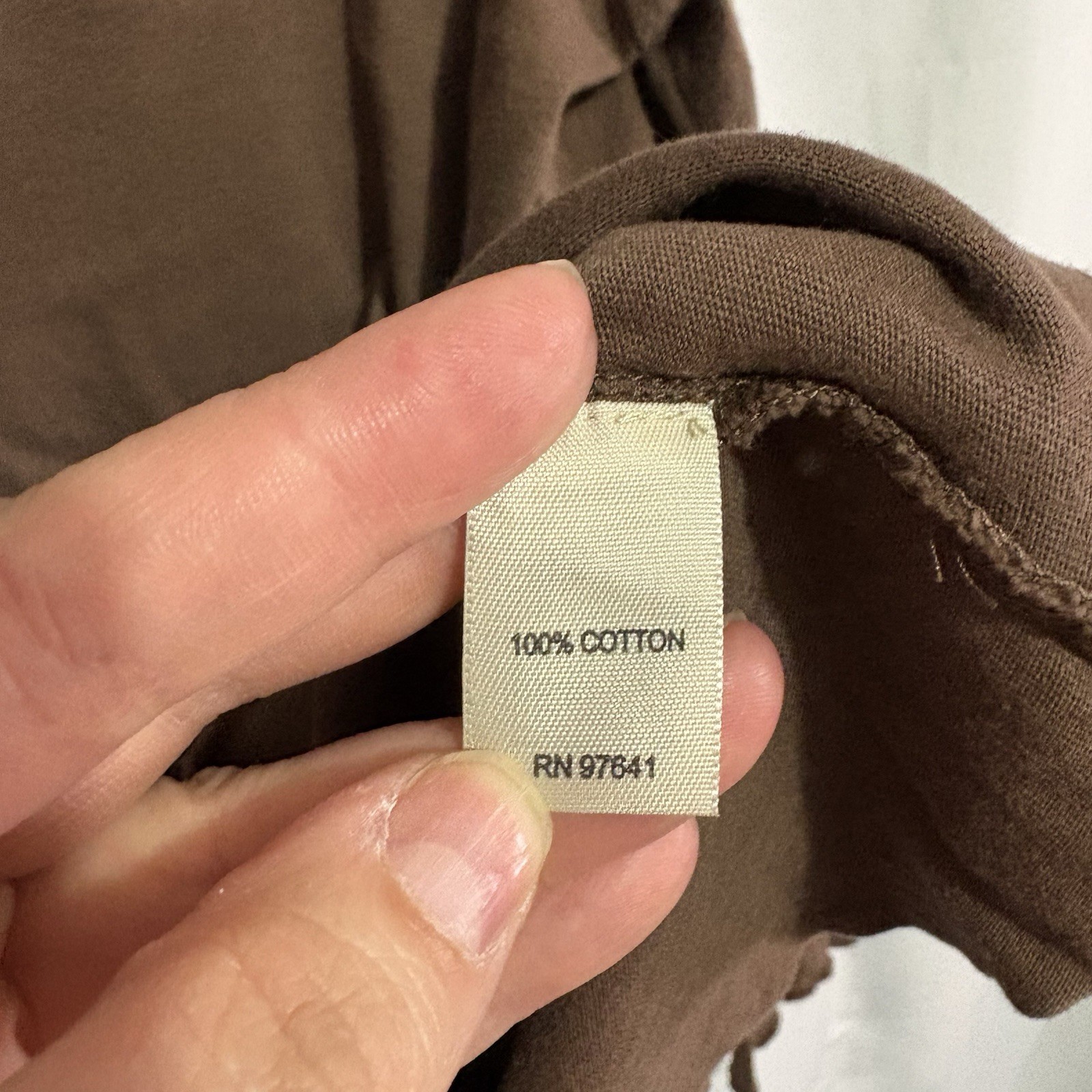 J.Jill 2 Pc Lounge Set Skirt Top Soft Knit Button Front Casual Travel Brown Med