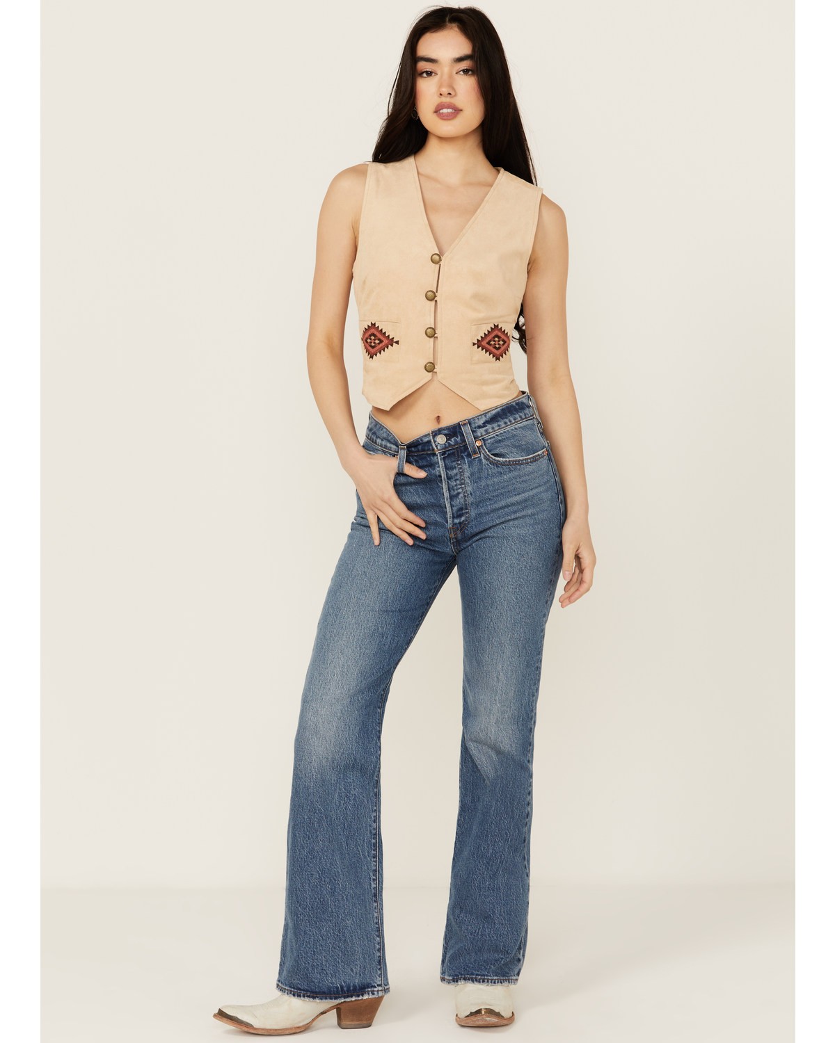Levi’s Women’s Levi'S Premium Fair Point Women'S Medium Wash High Rise