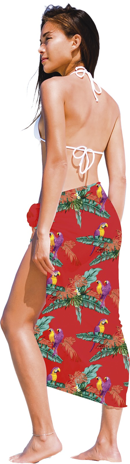 RED SARONG 150X100 CM