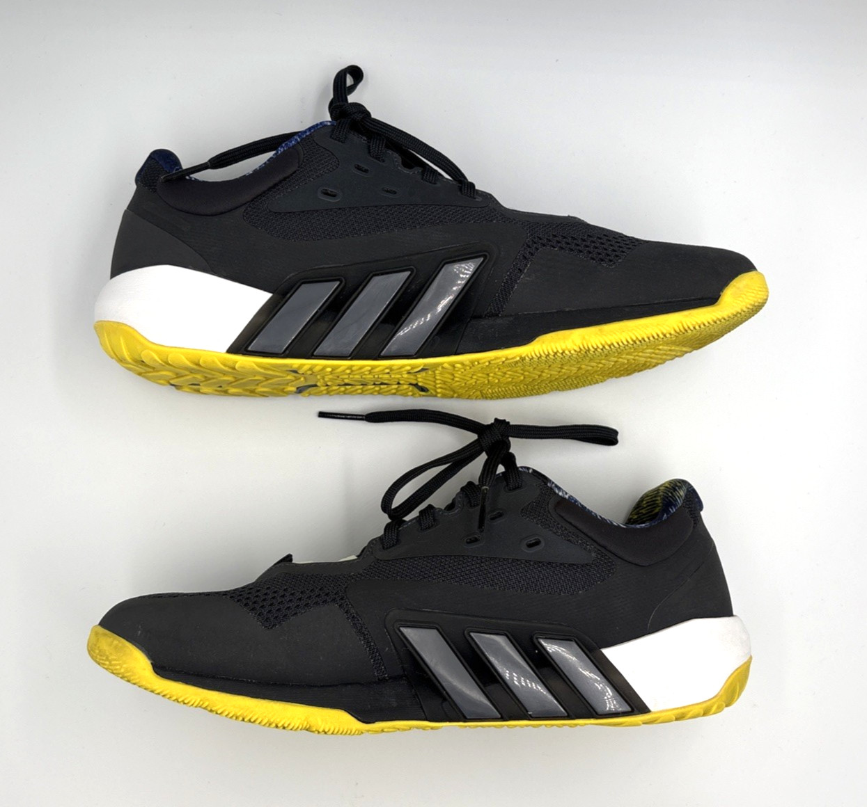 adidas Dropset Trainer GW3903 Carbon Beam Yellow Mens Size 10 Gym Training Shoes