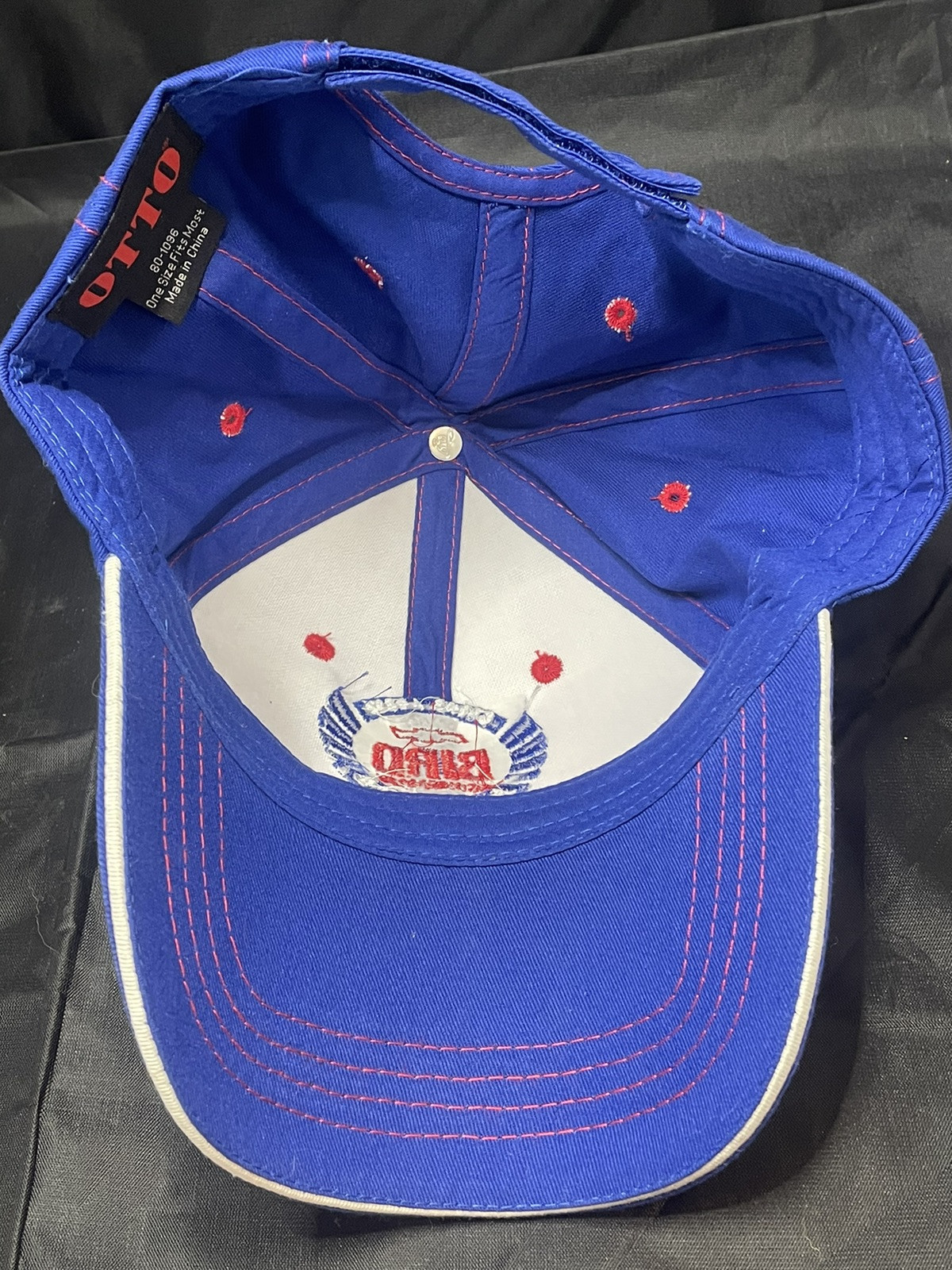 OTTO Bird Chevrolet Red White Blue hat cap – Going Above And Beyond -100% Cotton