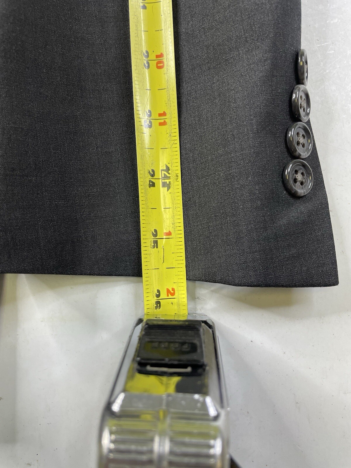 Todd Snyder Dark Gray Wool Blend Blazer Size 42R Mayfair Fit Jacket Sport Coat