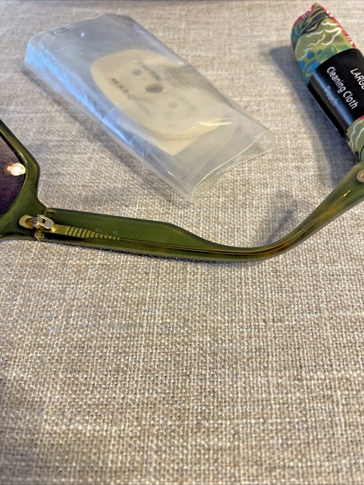 Coach Women’s Rita2 S836 Tortoise Amber Green 115mm Frame Lens SunglassesUNUSED