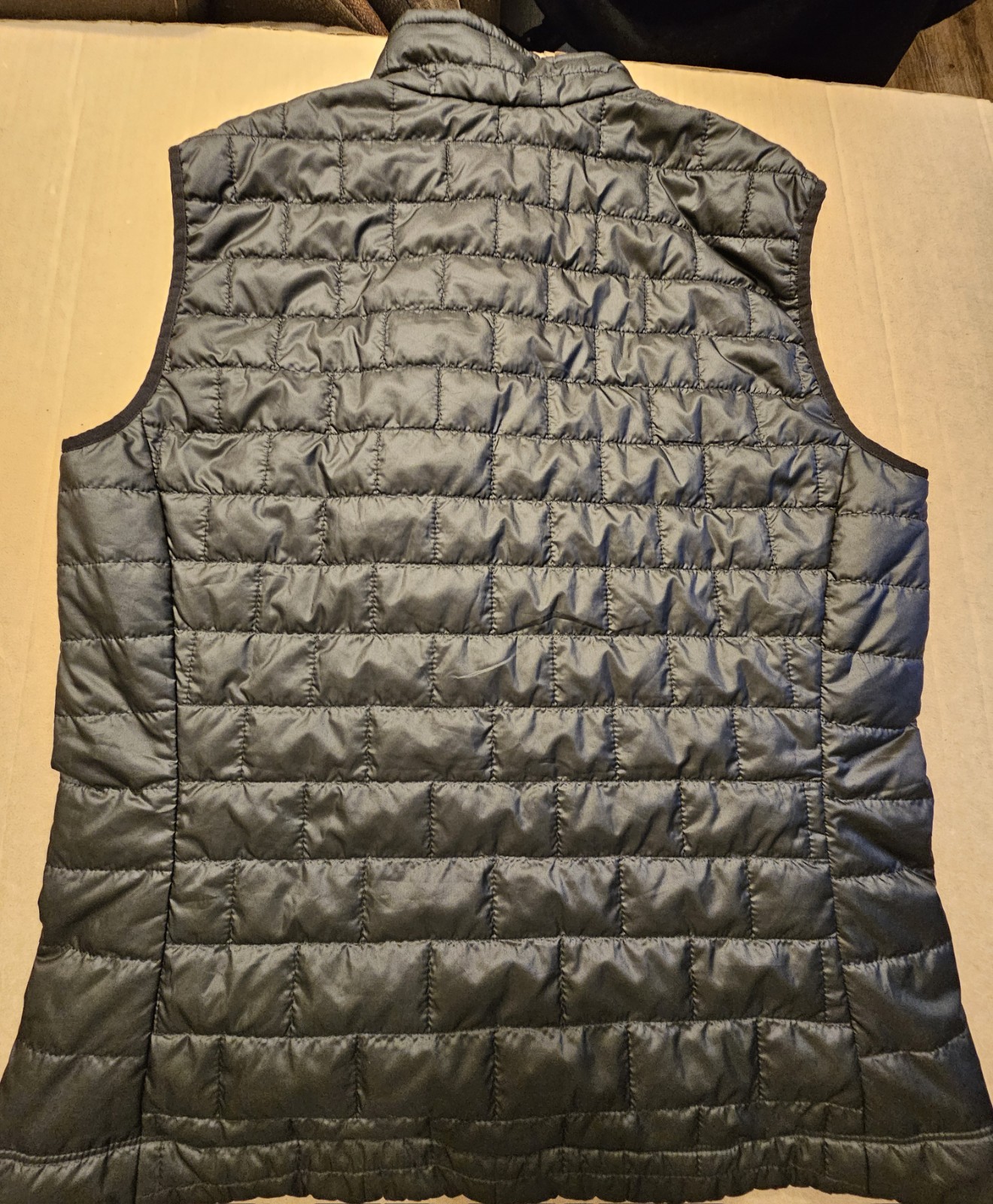 PATAGONIA Nano Puff Full Zip Men’s Primaloft Vest/Jacket Black Size Large
