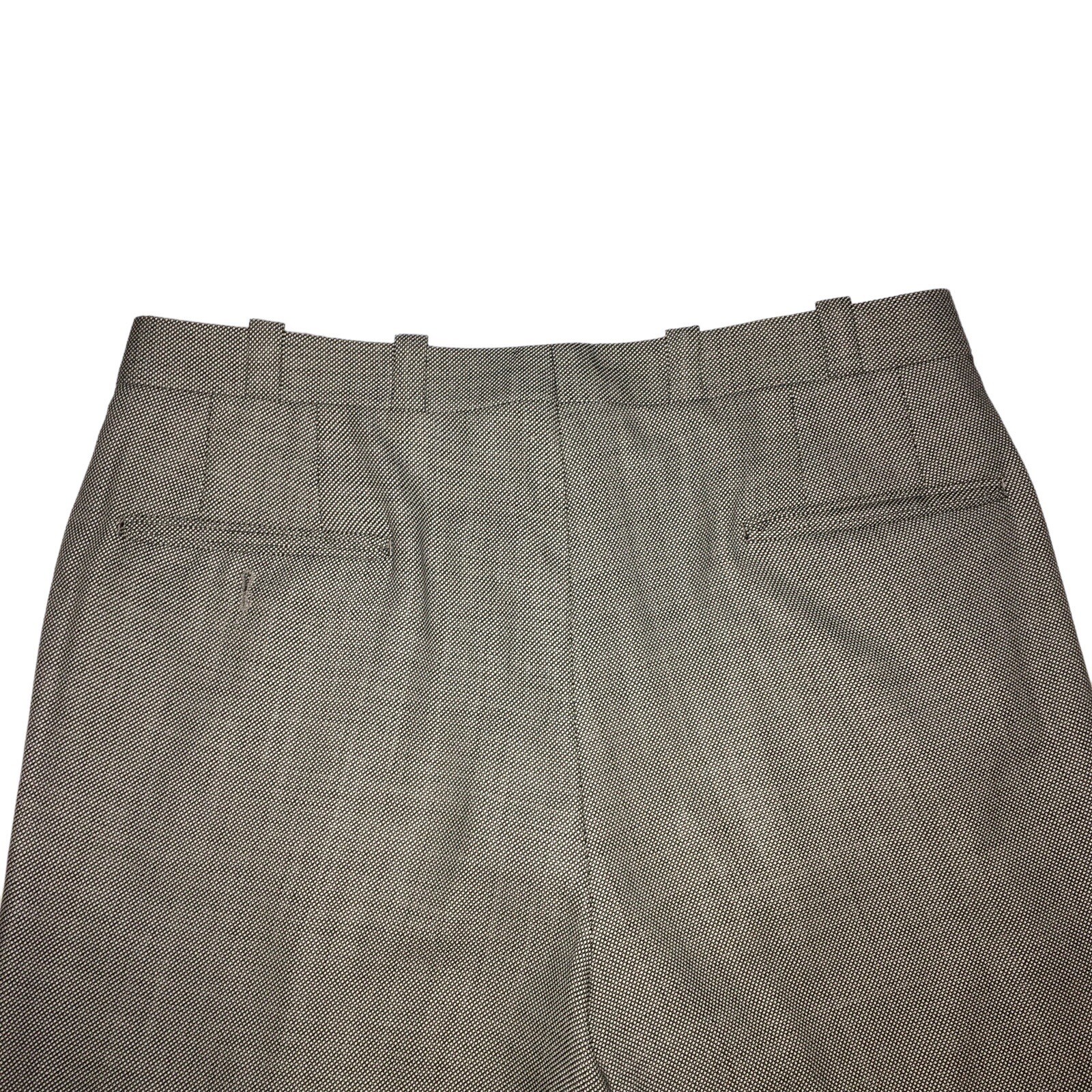 Corporate Image Tom James Mens 42R Wool Birdseye Suit Pleat Pant 34×28.5