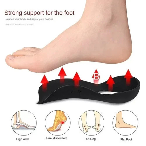 Orthotic Shoe Insoles Inserts Flat Feet High Arch Support Plantar Fasciitis