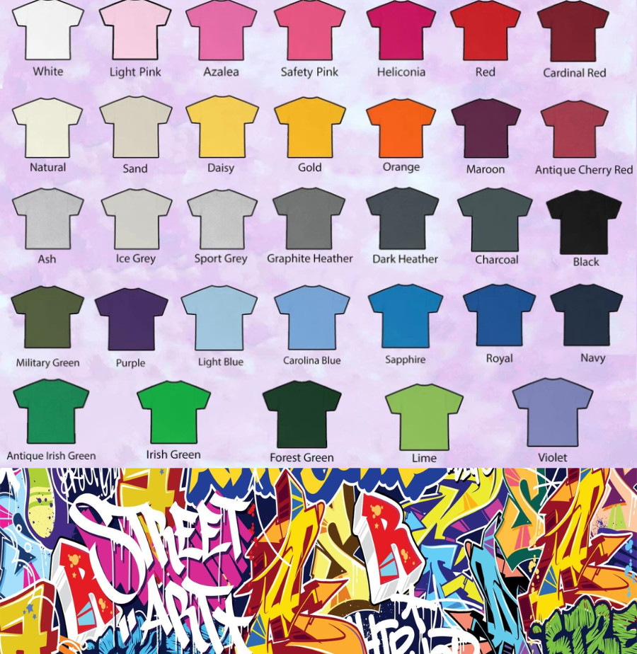 Love Animals Live Kind Colorful Animal Lover Graphic T-Shirt