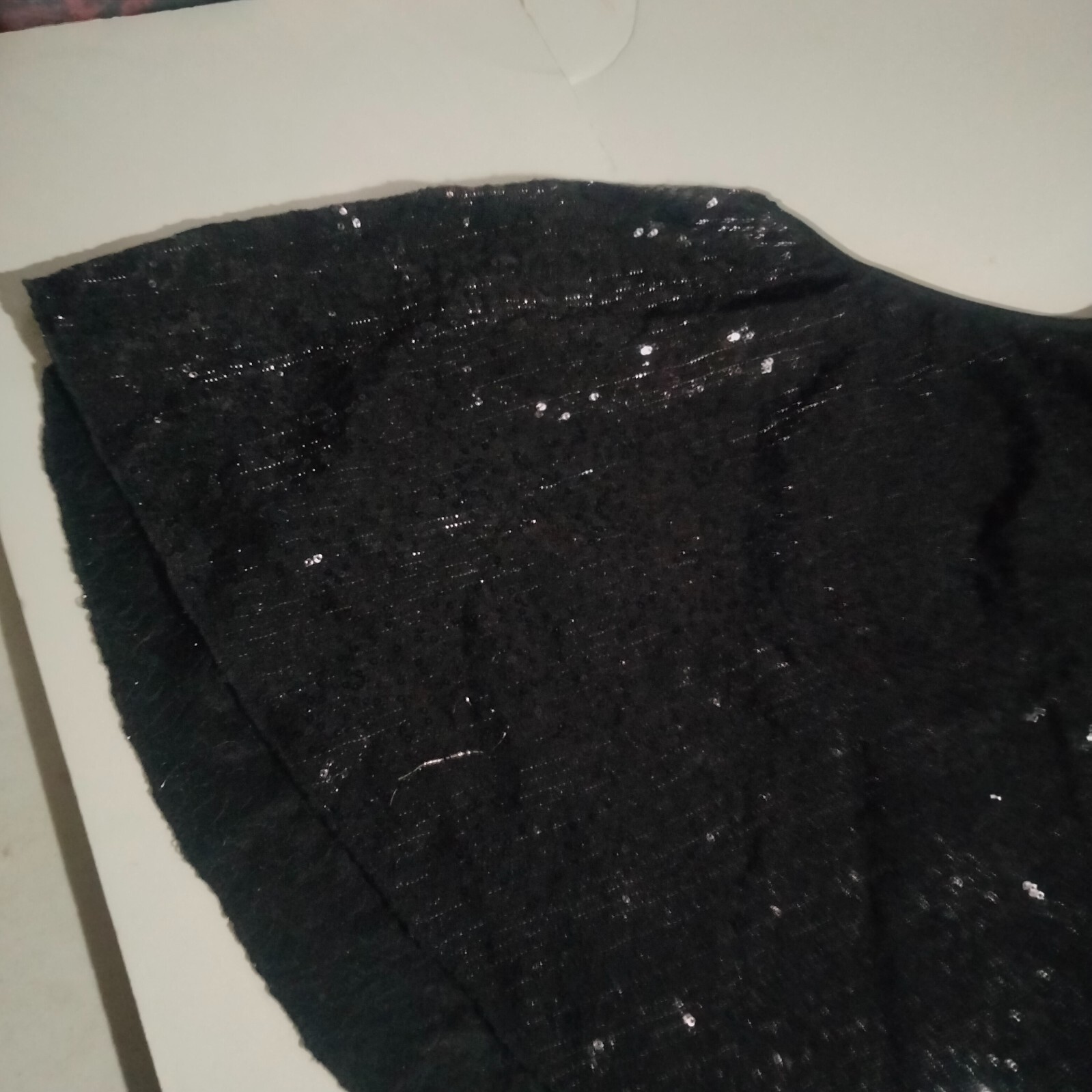 Cocomo Black embellished blouse with tank large 40 inches wide