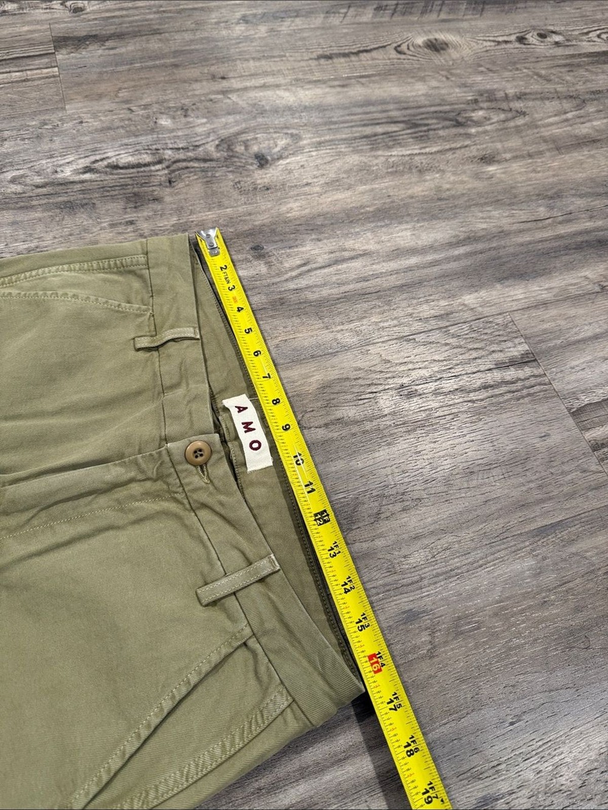 AMO Easy Trouser Pants in surplus green size 30