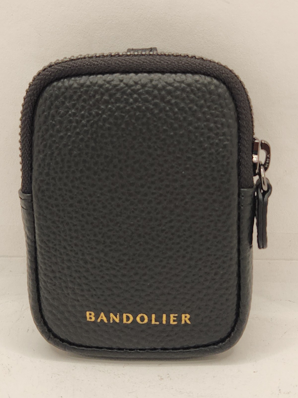Bandolier Mini Zip Pouch – Black 2.75″W x 4″H