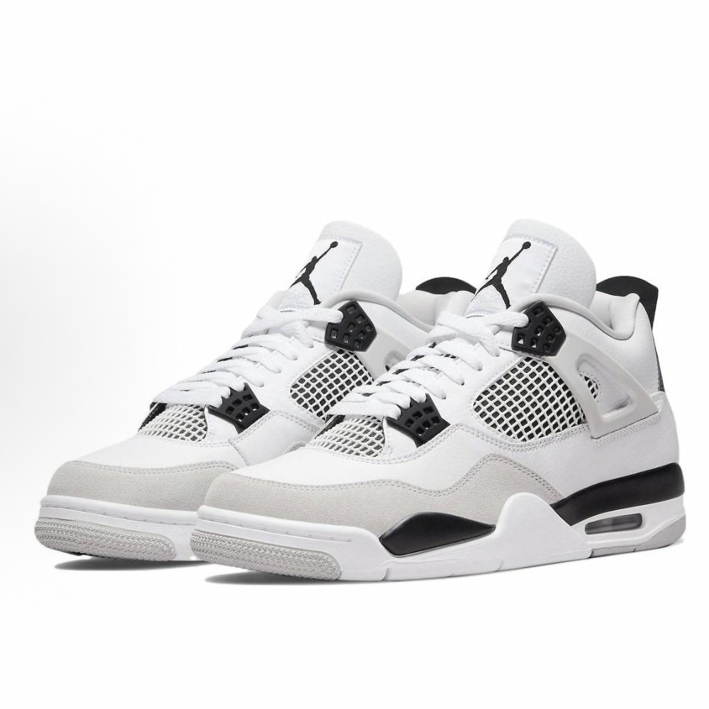 Jordan 4 Retro “White Oreo ” Men’s Basketball Shoes Mid Top US Size7-12