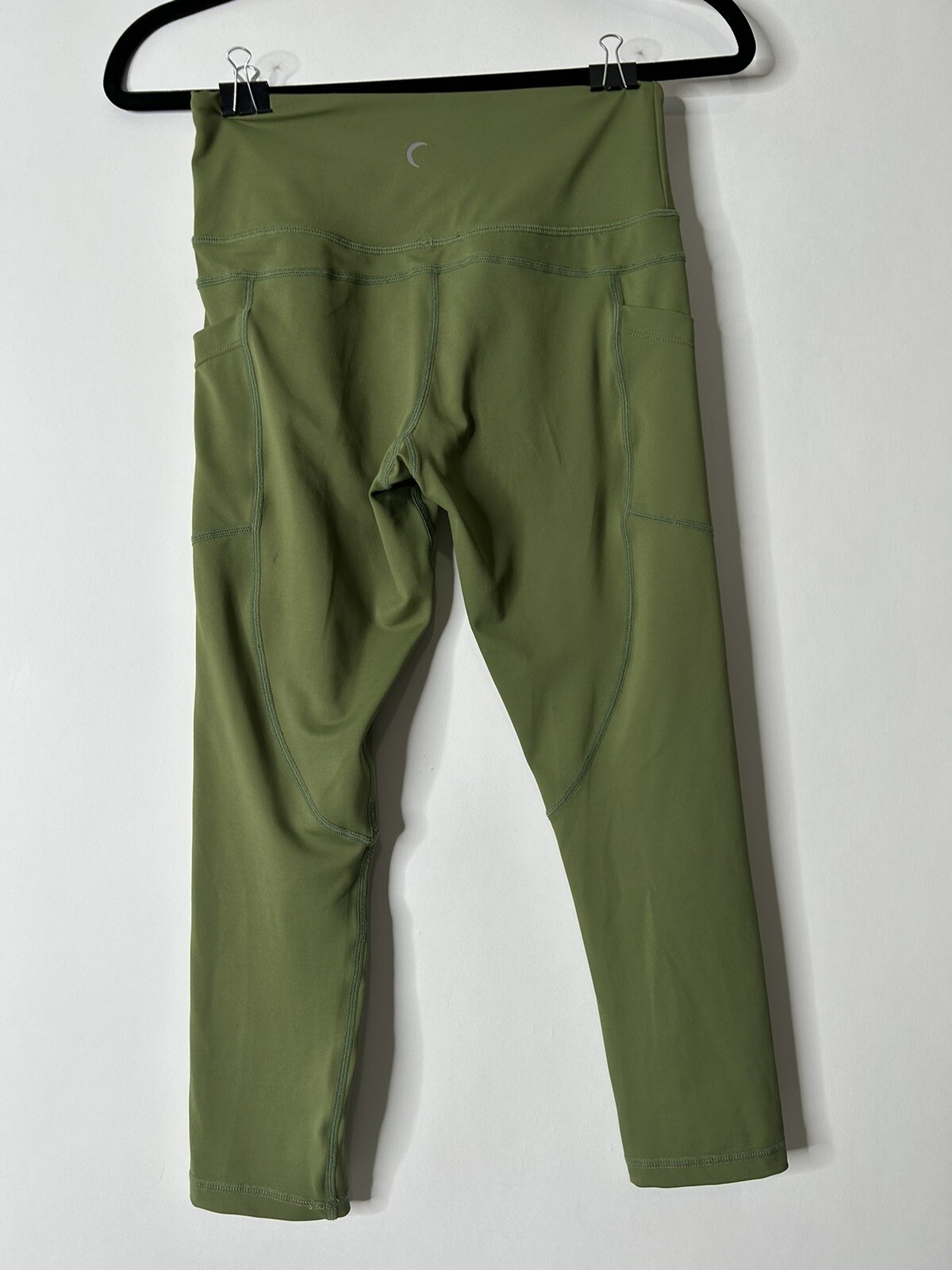 Zyia Active Women Size S Green Poly Spandex Blend Cropped Capri Leggings