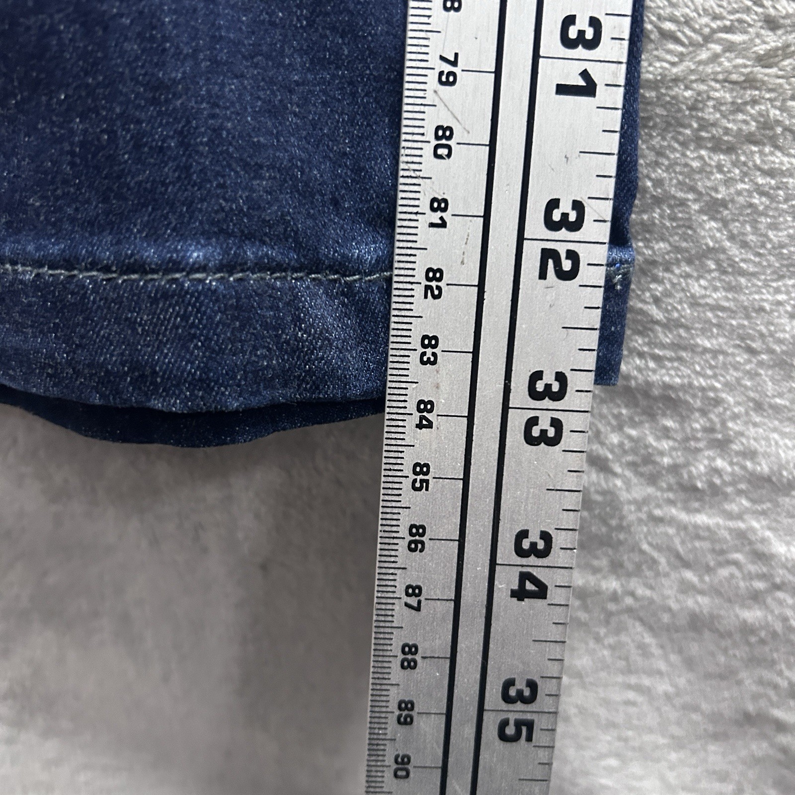 Mugsy Fultons Jeans Men’s 32×34 Blue Denim Stretch 5-Pocket Casual FLX3NFU.