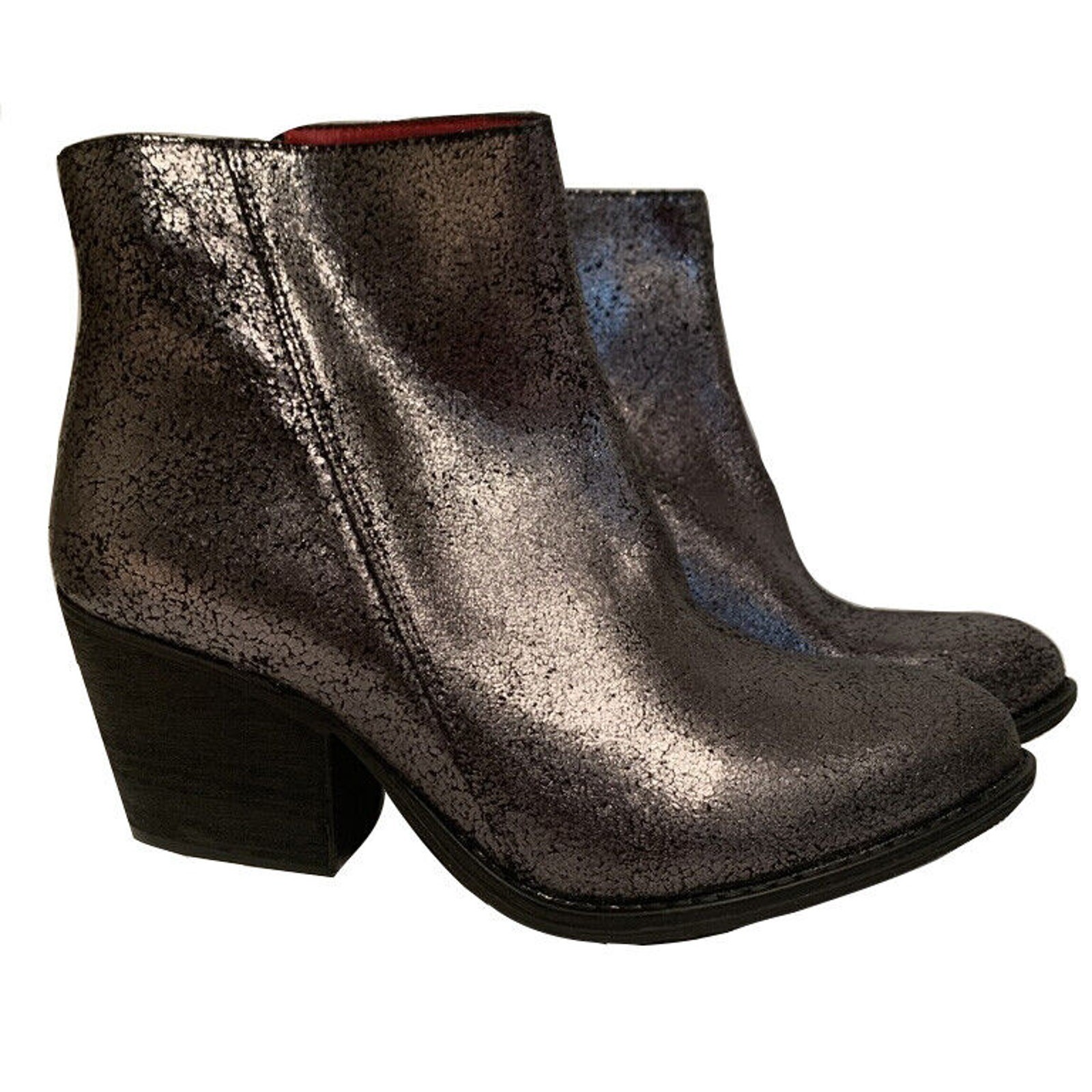 Alcalas RIchard Pewter Silver Women’s Boot 7.5 / 38