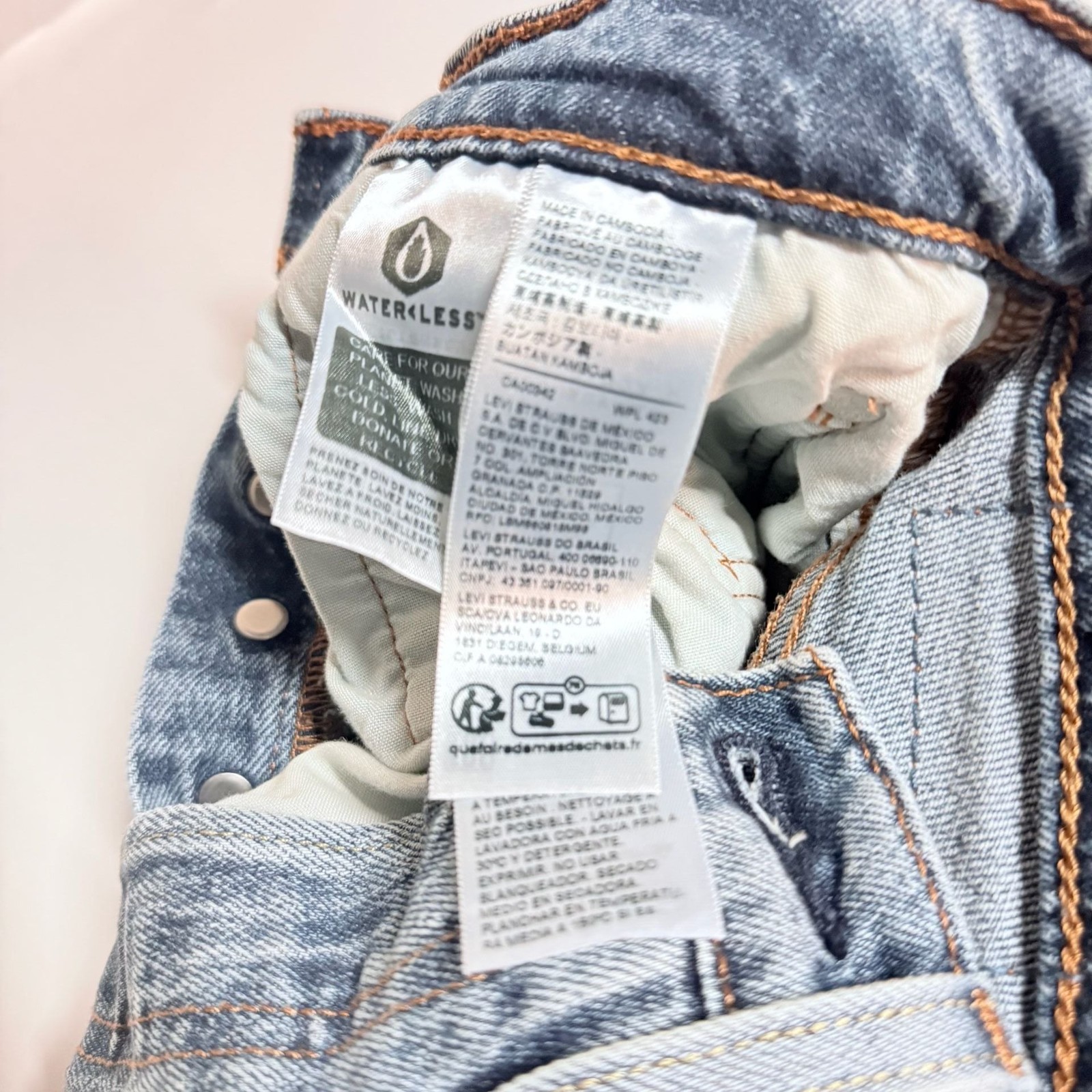 Levi’s Premium 501 Original Cut-Off Denim Shorts