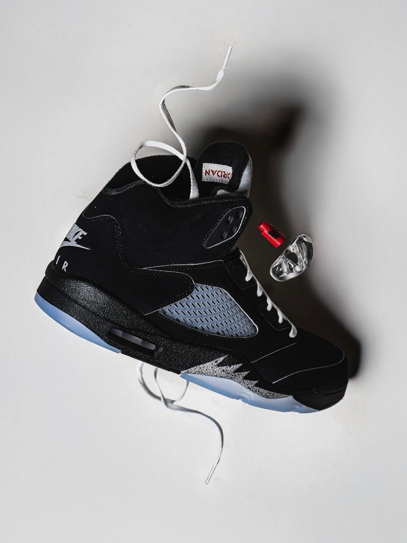 Air Jordan 5 Retro OG Black Metallic Reimagined Men’s High Top Basketball Shoes