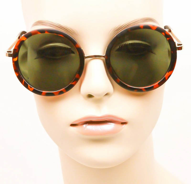 Retro Round Circle BOHO Fashion Lennon Hippie Trendy Aviator mLU Sunglasses 9371