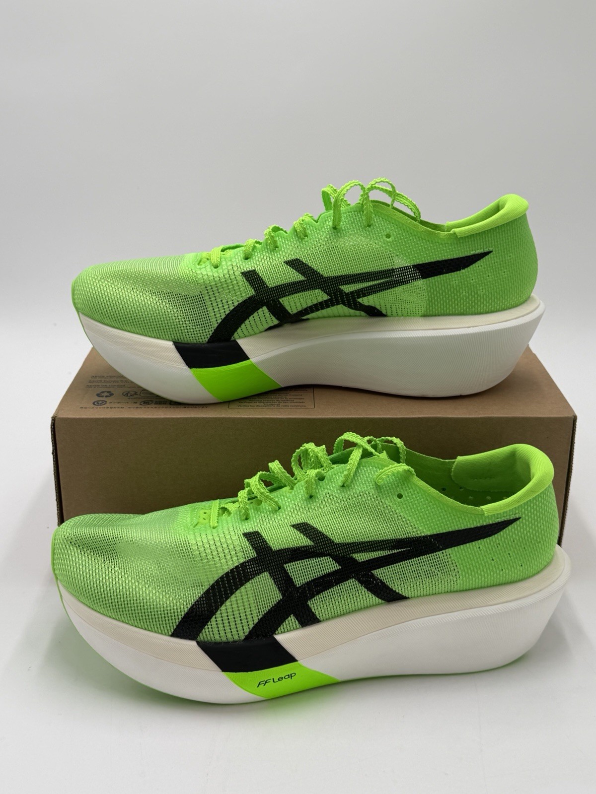 ASICS MetaSpeed Sky Tokyo Men’s Running Shoes Green Gecko Size 10.5 NWB No Lid