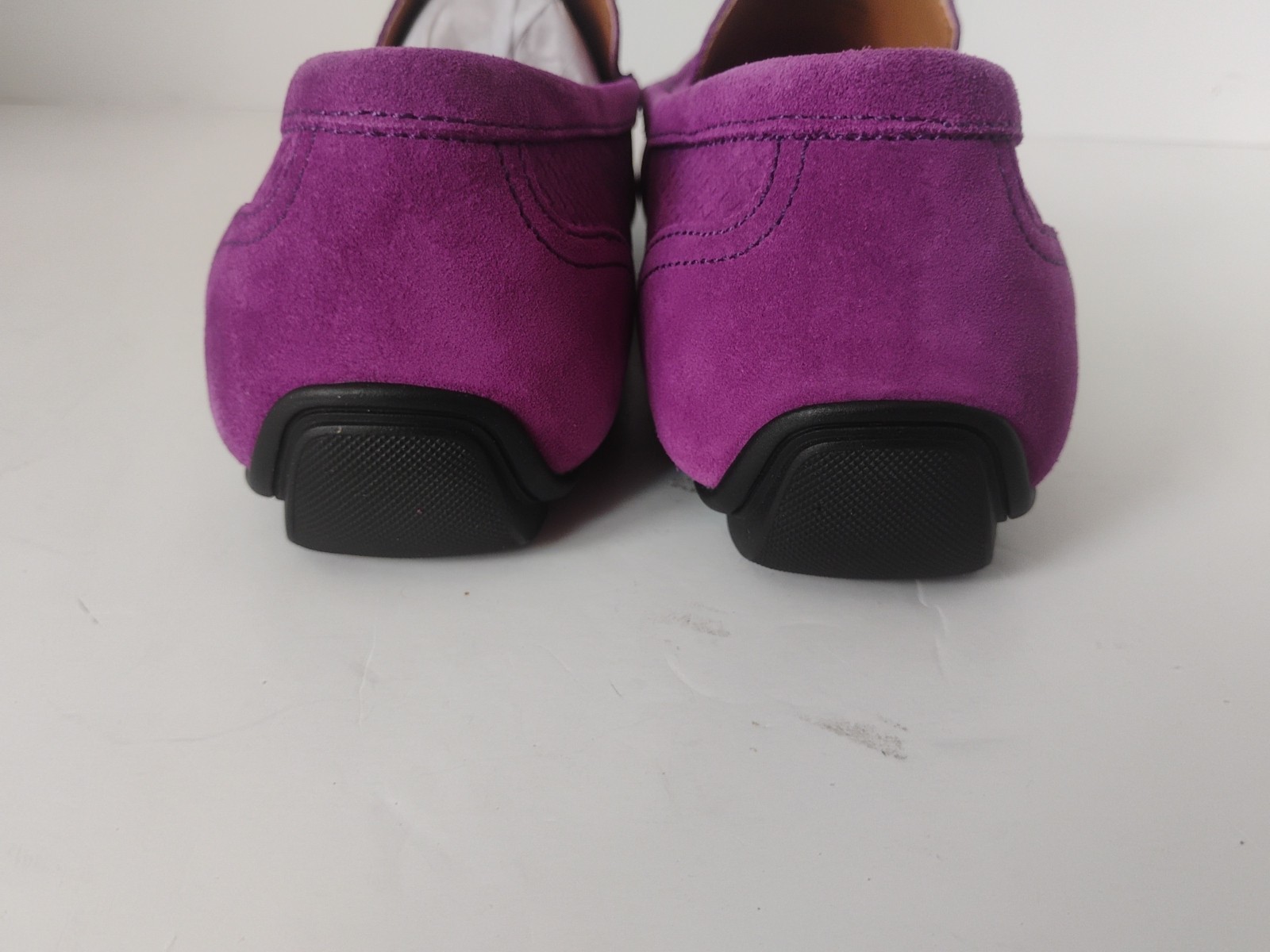 Alfani Men’s Kendric Suede Slip Ons Textured Plum Color Size 9.5 M- New In Box