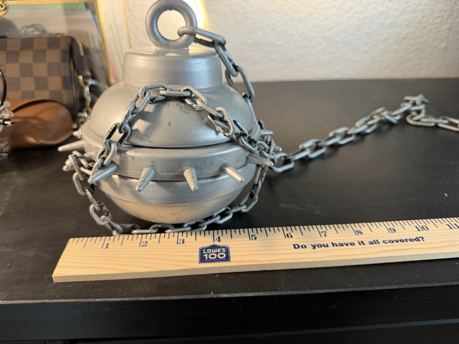 Kill Bill Gogo Yubari Chain Mace Cosplay Prop Weapon Halloween Costume Accessory