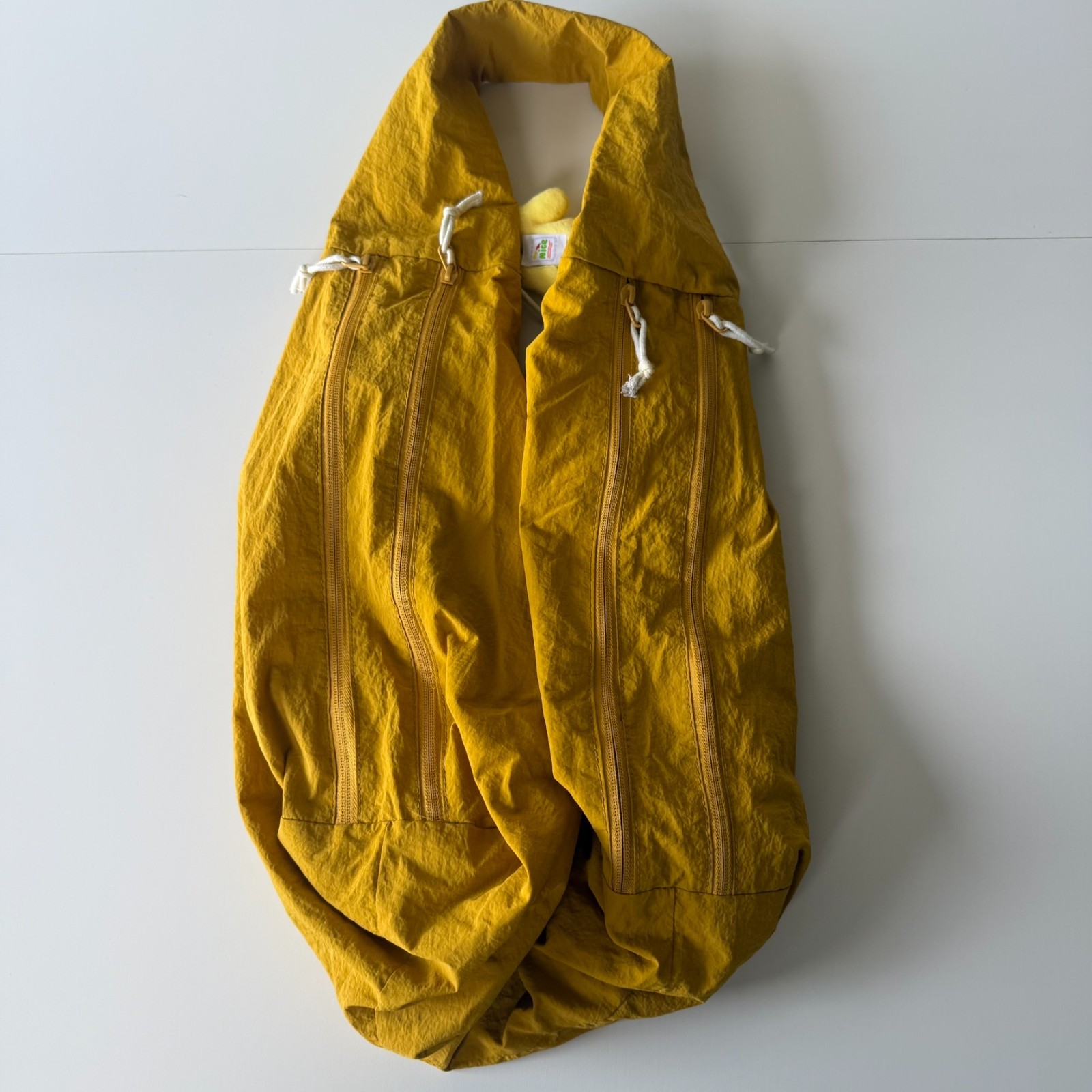 Yellow Tote Bag Women’s Large Mustard Shoulder Bag Multi‑Pocket Lightweight