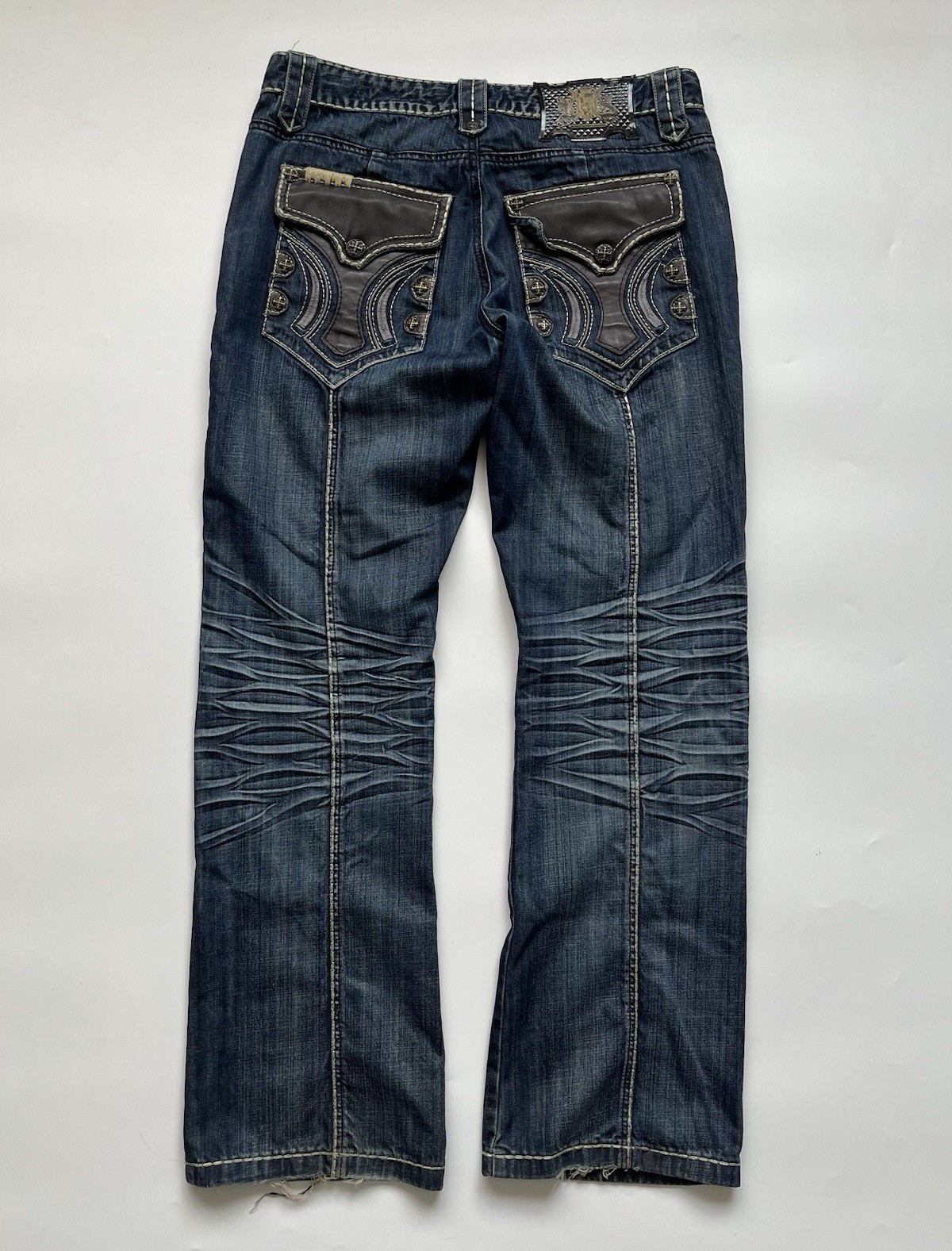 Vintage Rebel Spirit Jeans Rock Revival Vibe