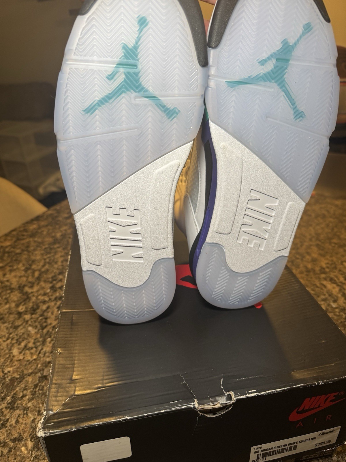 Nike Air Jordan 5 Retro “Grape” (2025) – Size 11 – DS/New – 100% Authentic
