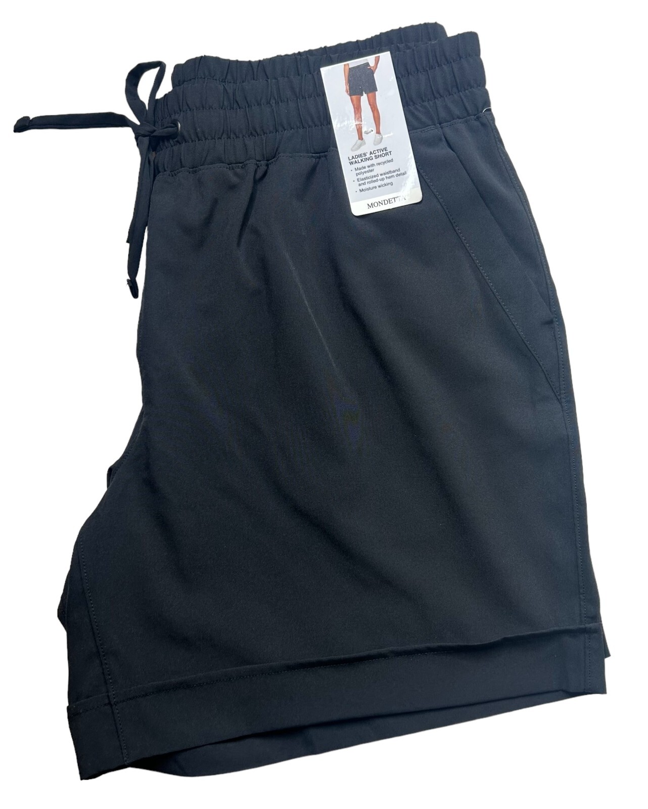 Mondetta Ladies’ Active Walking Shorts w/ Pockets *You Choose Size & Color*