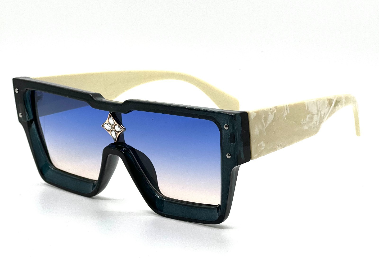 Oversized Classic Elegant Modern Hip Hop Shield SUNGLASSES Large Big Black Frame
