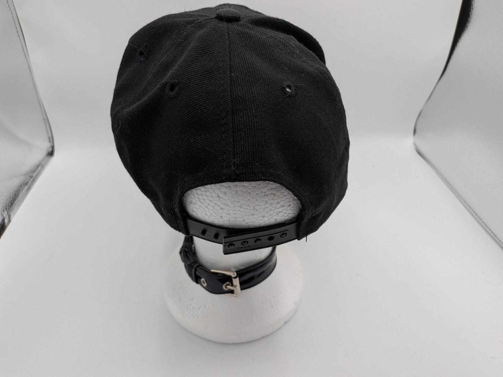 Vintage 90s NOFX Logo Black Snapback Baseball Hat Otto Cap RARE Punk Rock Band