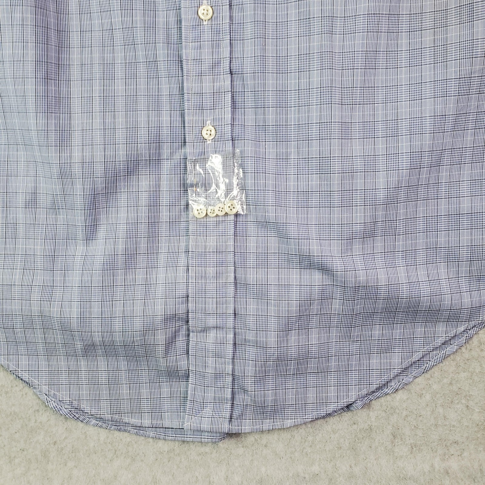 Ralph Lauren Shirt Mens 15 1/2 34/35 Plaid Yarmouth Button Down Classic Fit