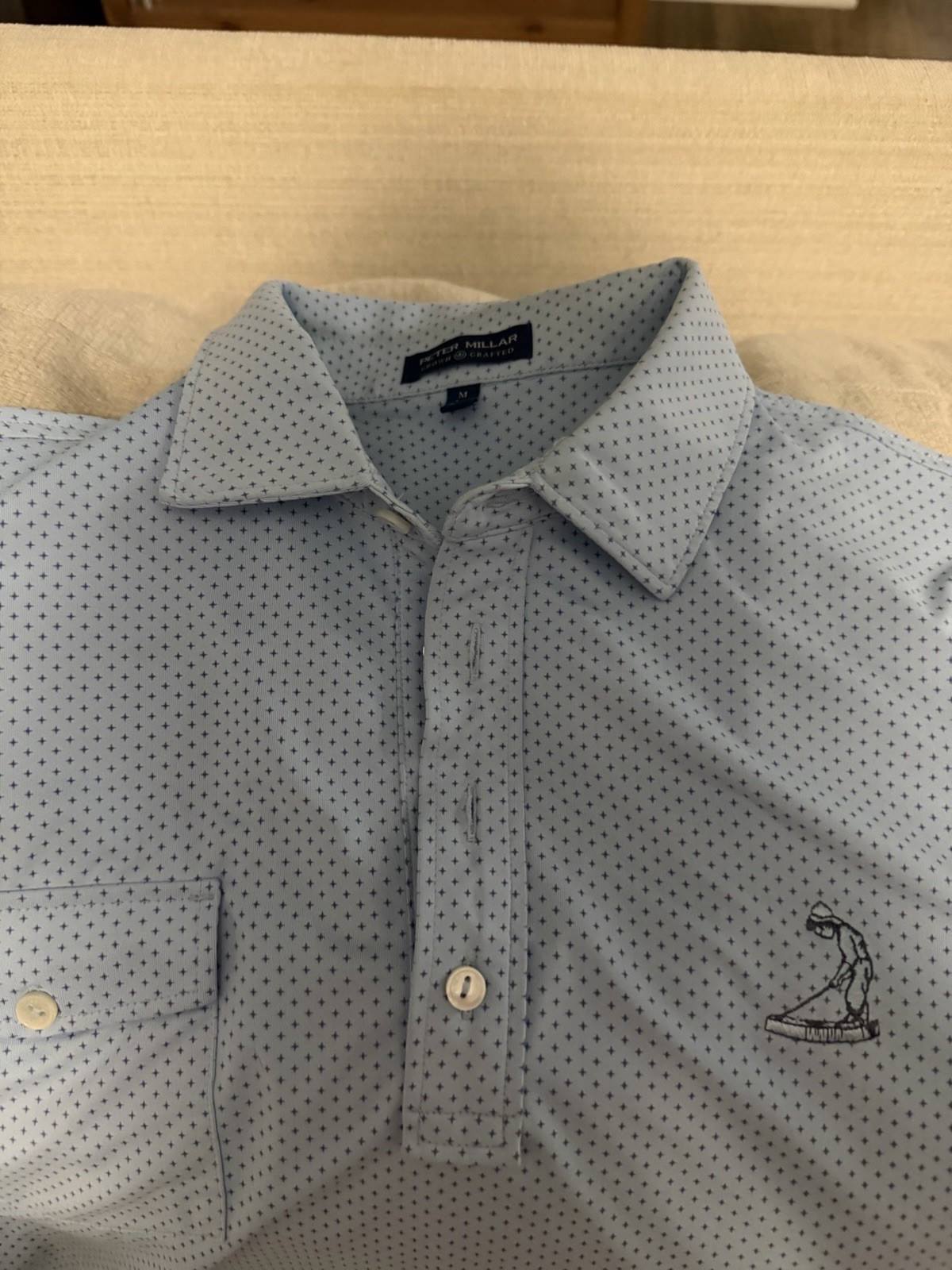 Peter Millar Crown Crafted Men’s Pinehurst Polo – Size medium