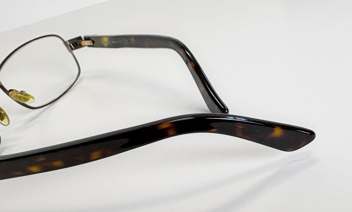 Gucci GG2893 X6D Brown Havana Metal Tortoise Eyeglass Frames Italy 50-15-135