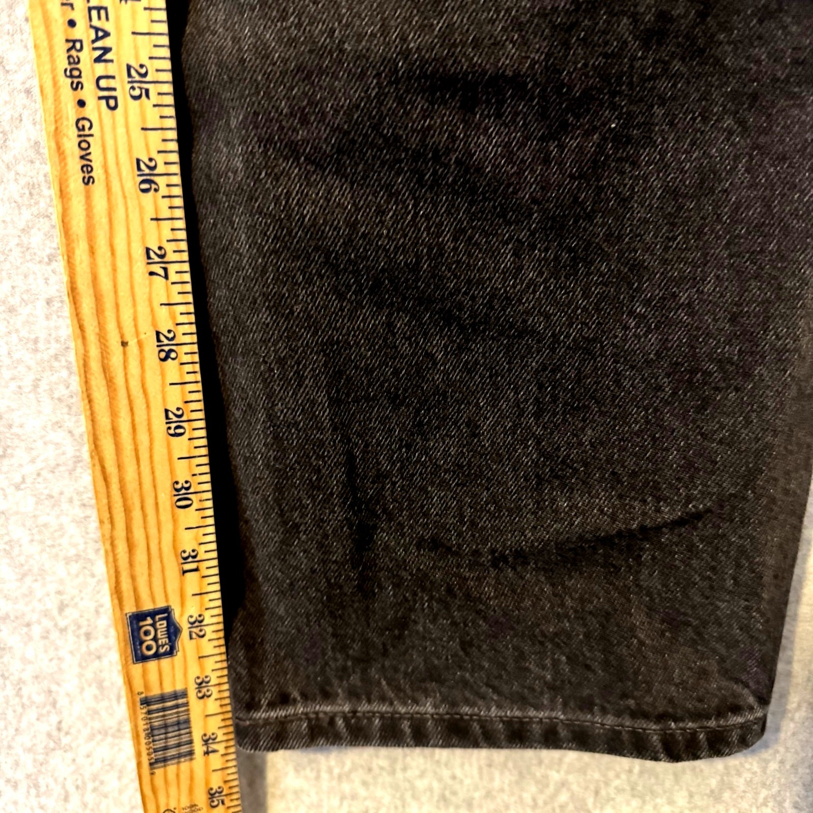 NWT Levi’s 565 97 Loose Straight Fit Jeans Men’s Size 30 34 Black Dark Wash