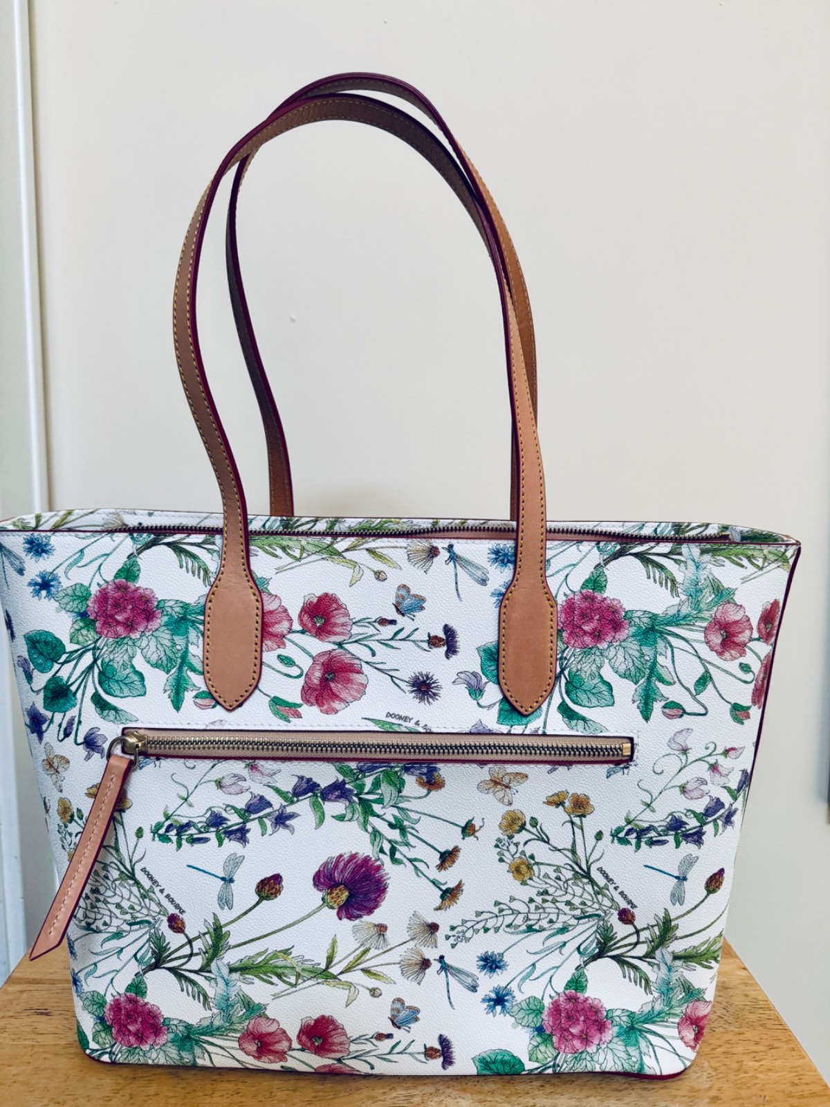 Dooney & Bourke Botanical Wren Zip Tote