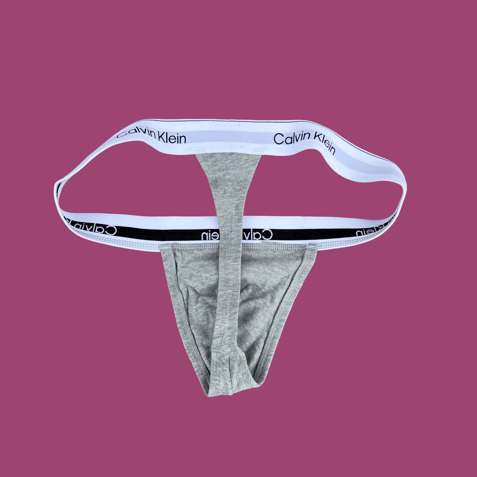 Calvin Klein CK men heather GREY Icon cotton G-string thong underwear size S M L