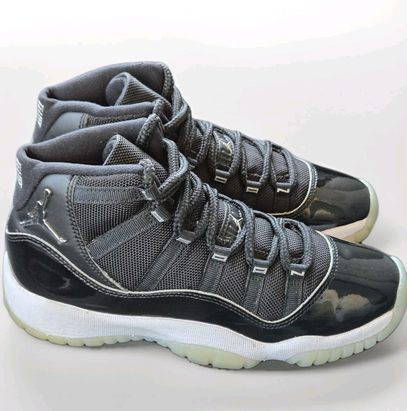 Nike Air Jordan 11 Retro GS Jubilee 378038-011 Size 4.5Y Black