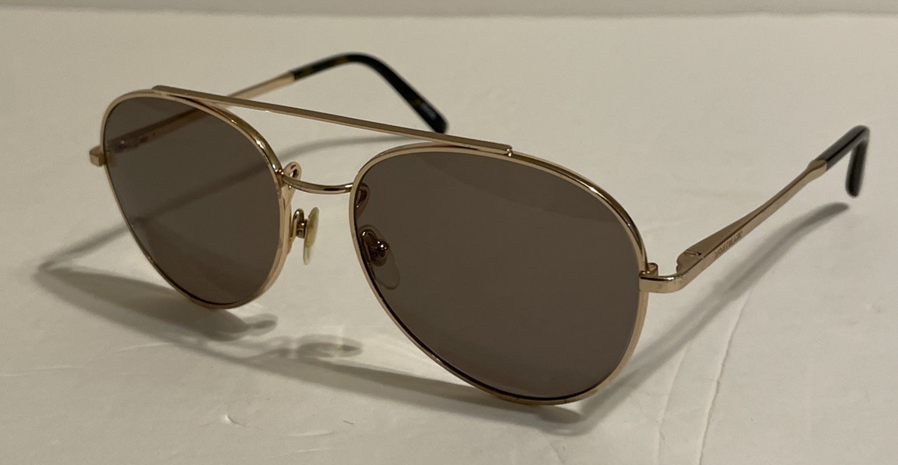 Montblanc Sunglasses Gold Havana Brown Polarized MB605S/S 28J 56 18 145