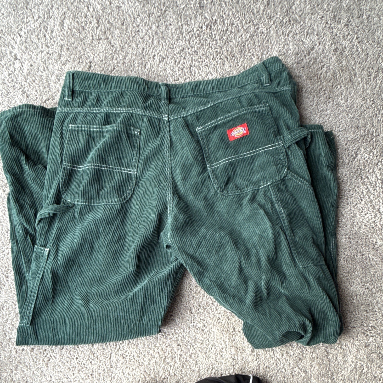 Dickies Workwear Green Corduroy Pants 13/31